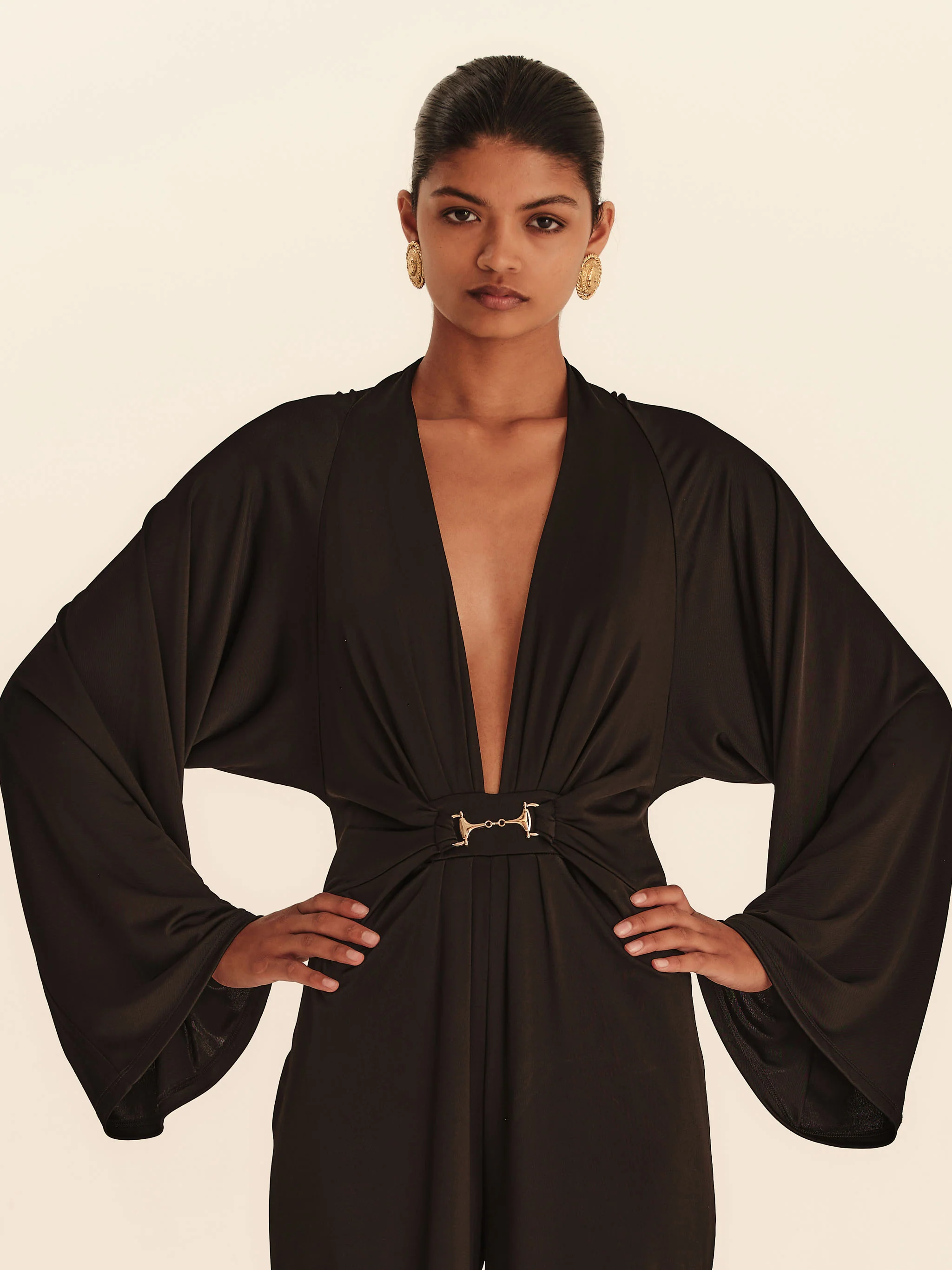 Bag-a-Billionaire Jumpsuit - Jet Black - Image 3