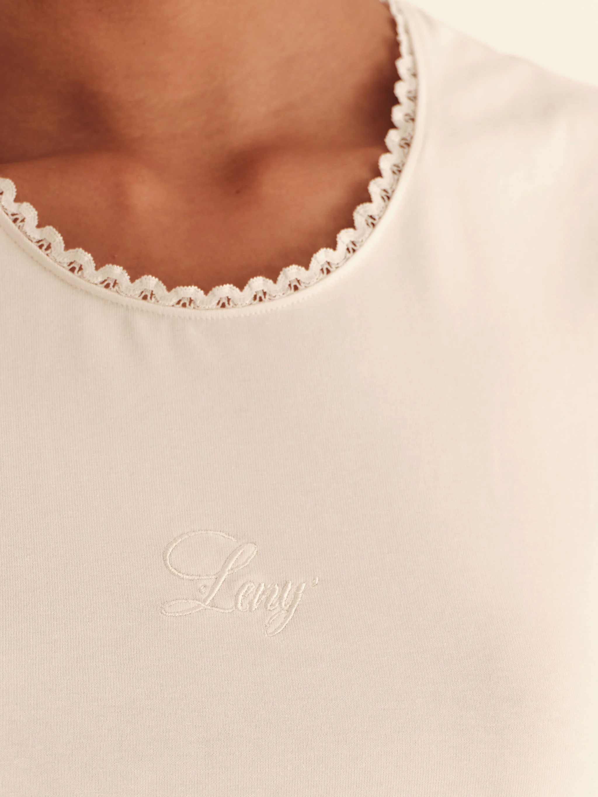 Chérie T-Shirt - Pearl - Image 3