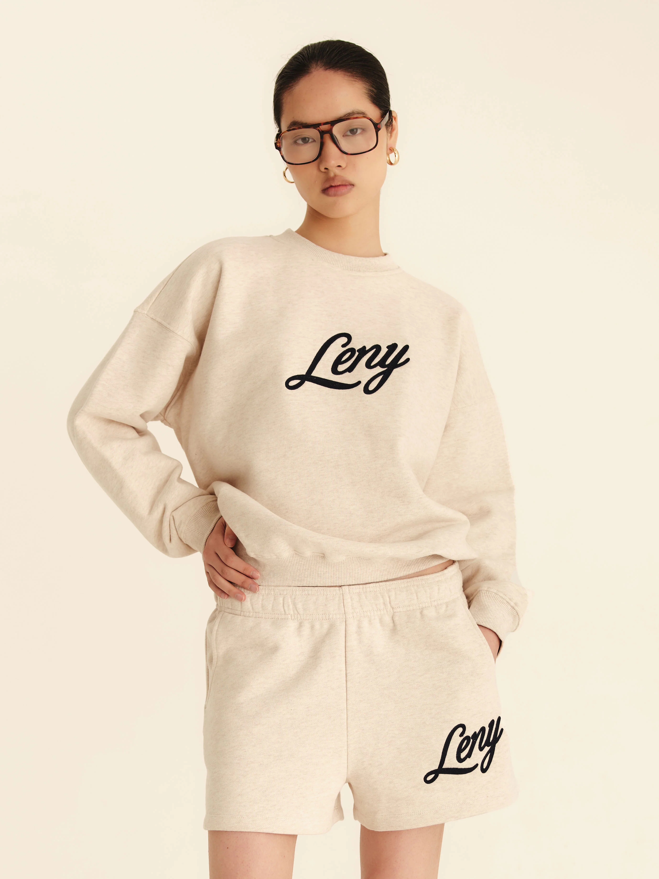 Rookie Sweatshirt - Beige Melange - Image 4