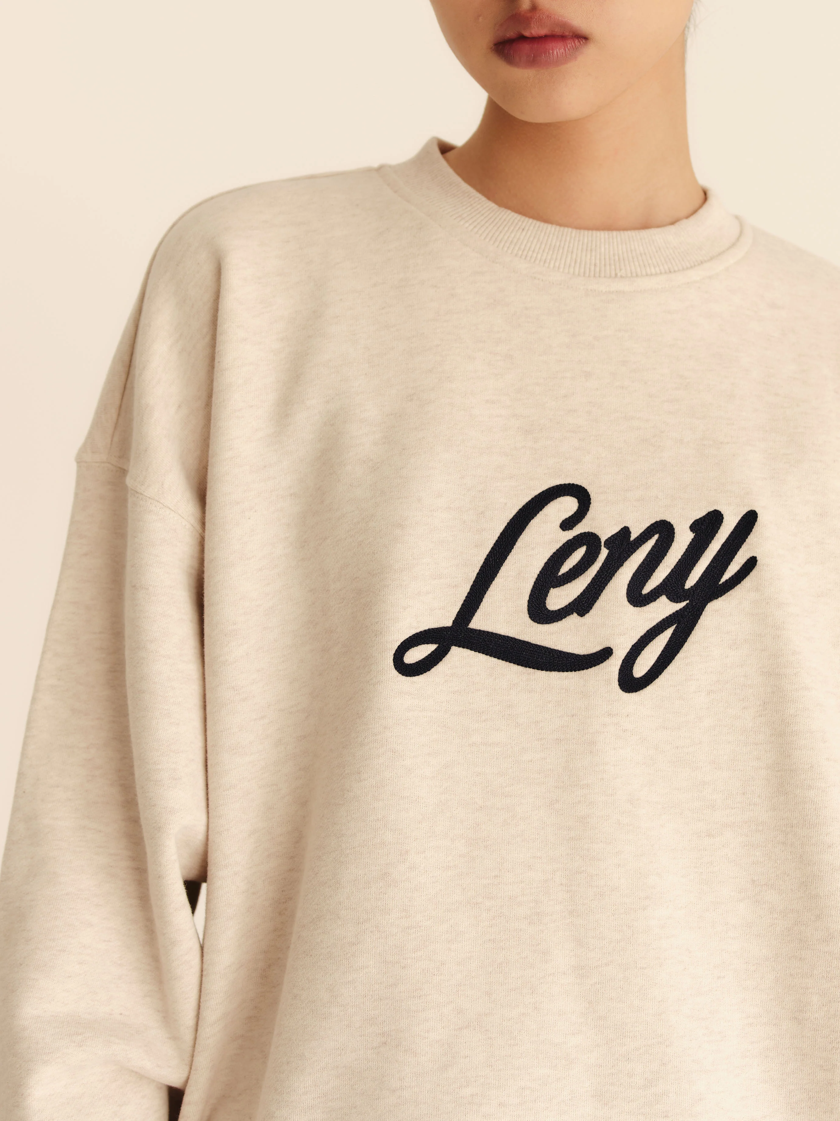 Rookie Sweatshirt - Beige Melange - Image 5