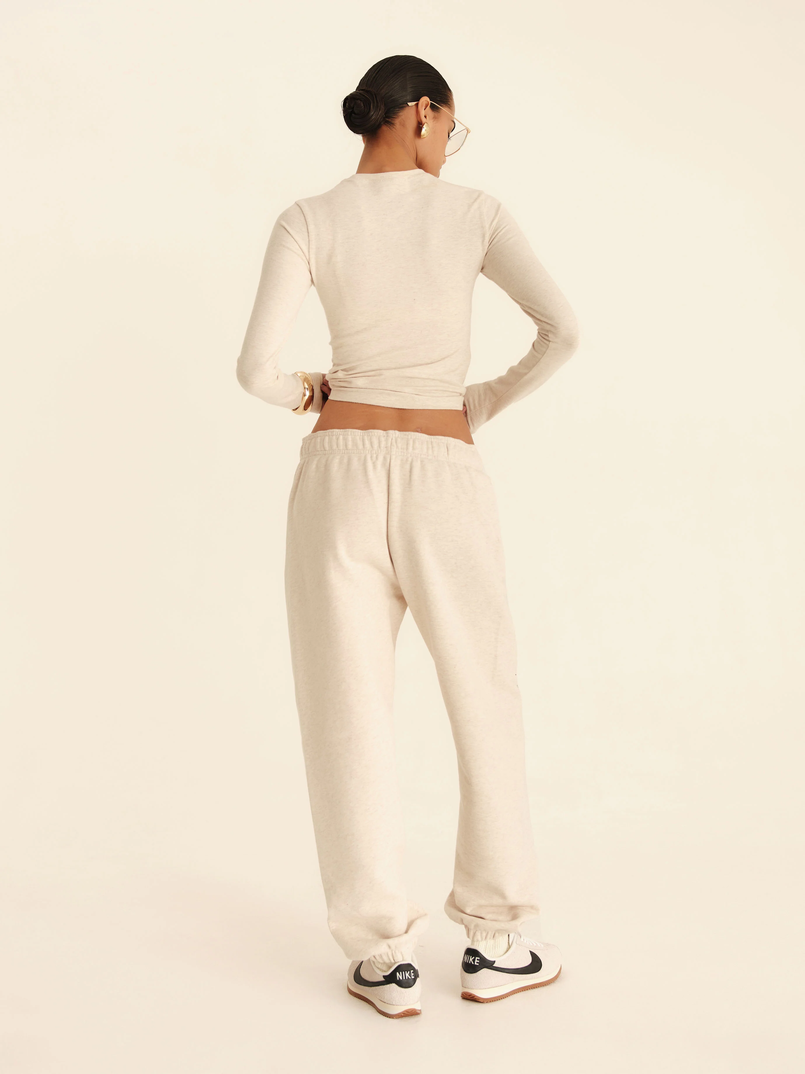 Rookie Sweatpants - Beige Melange - Image 3