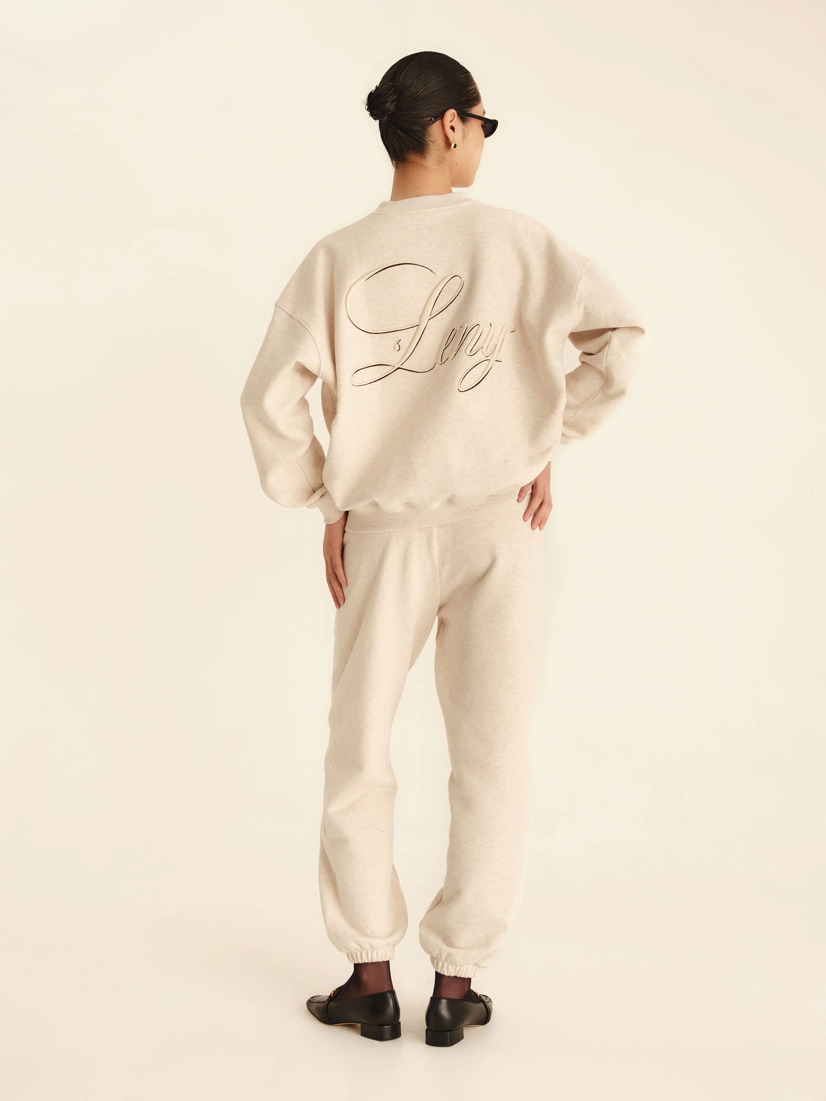 Twenty-Four Seven Crewneck Sweatshirt - Beige Melange - Image 4