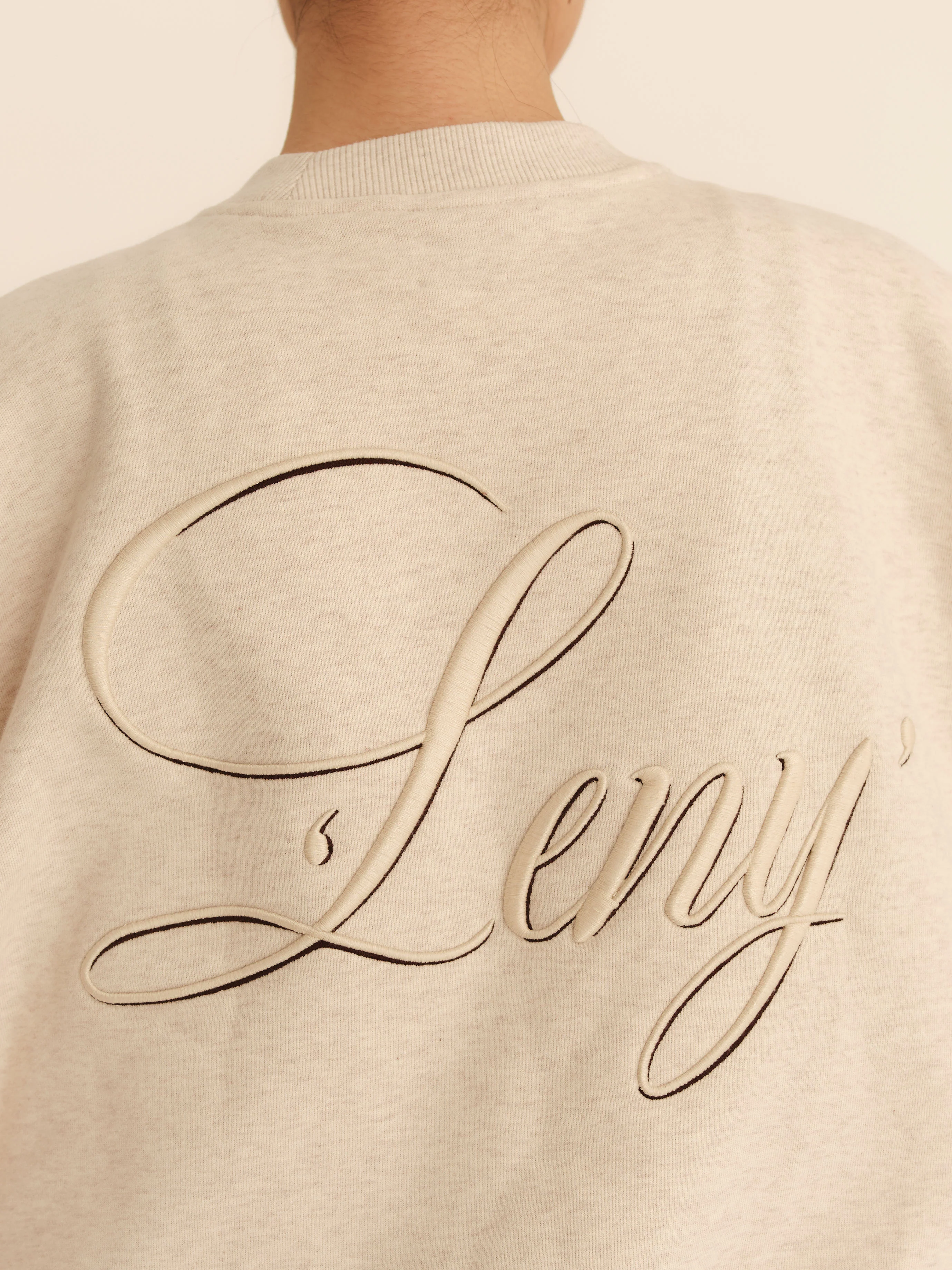 Twenty-Four Seven Crewneck Sweatshirt - Beige Melange - Image 6