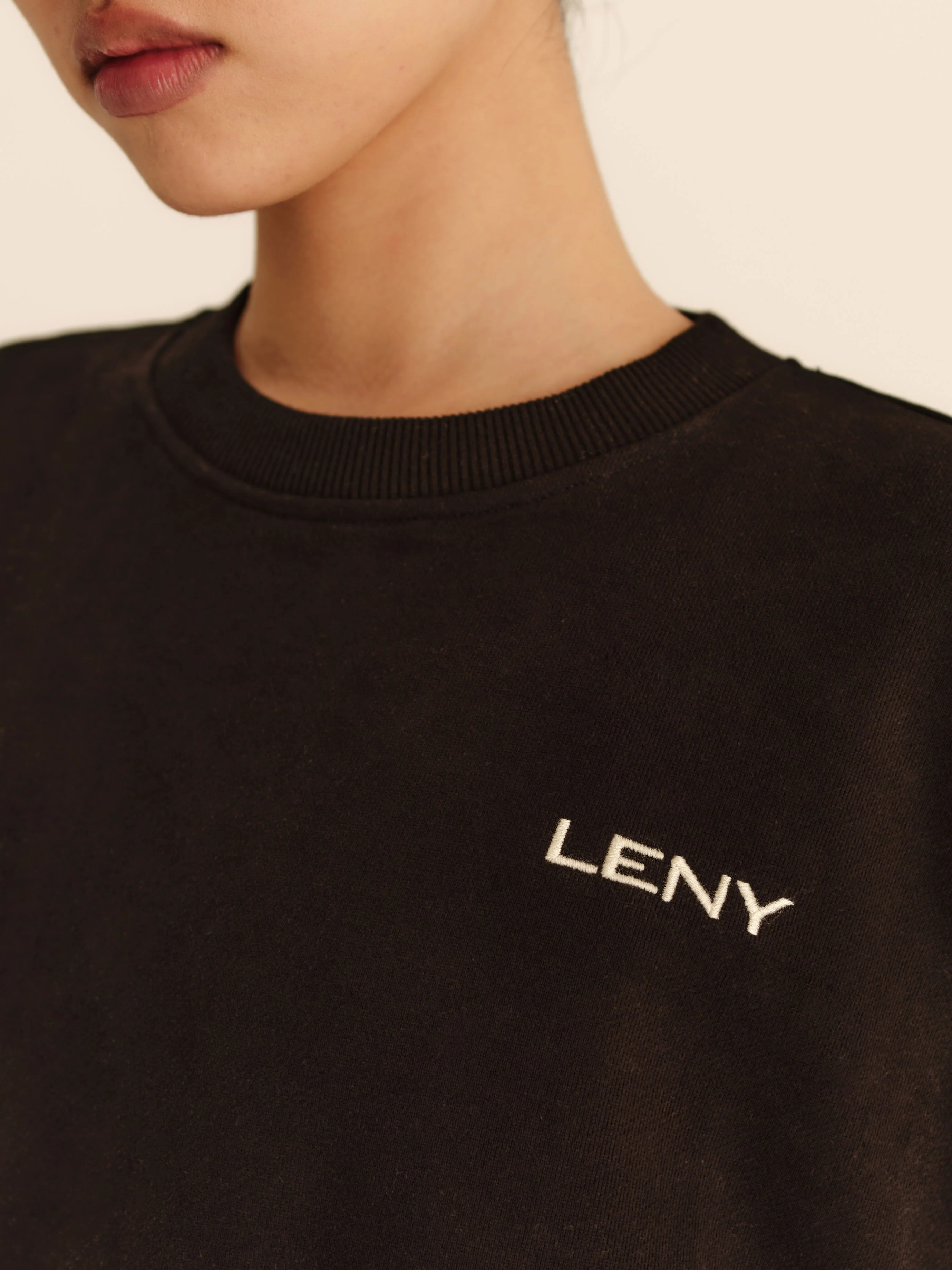 Twenty-Four Seven Crewneck Sweatshirt - Jet Black - Image 5